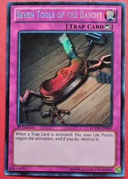 1x Yu-Gi-Oh! Seven Tools Of The Bandit - LCYW-EN089 - Secret Rare - 1st Ed - NM - Image 1