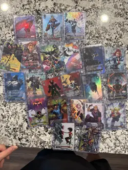 Weiss Schwarz Marvel Vol. 2 SR MR Lot - Image 1