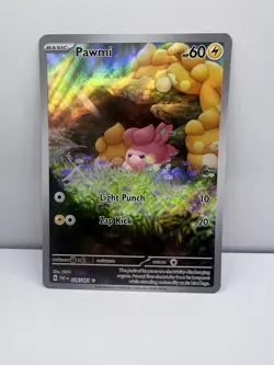 Pokemon TCG Pawmi Sir Card 226/091 Paldean Fates - Image 1