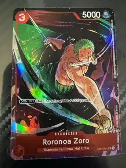 Roronoa Zoro (Gift Collection 2023) ST01-013 One Piece Promotion Cards Foil - Image 1