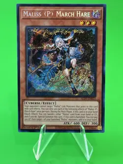 Yu-Gi-Oh Alliance Insight Maliss P March Hare Secret Rare ALIN-EN023 NM!!! - Image 1