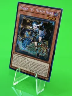 Yu-Gi-Oh Alliance Insight Maliss P March Hare Secret Rare ALIN-EN023 NM!!! - Image 2