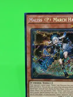 Yu-Gi-Oh Alliance Insight Maliss P March Hare Secret Rare ALIN-EN023 NM!!! - Image 4