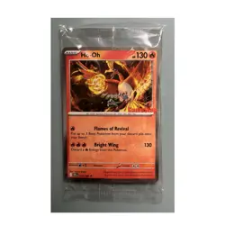 GameStop Stamped PROMO Ho-Oh Pokemon TCG trading card SEALED - Image 1