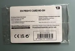 GameStop Stamped PROMO Ho-Oh Pokemon TCG trading card SEALED - Image 2