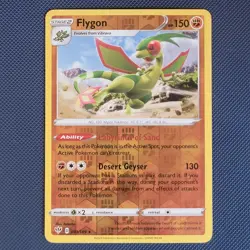 Flygon 091/189 - Darkness Ablaze - Rare Reverse Holo Pokemon Card - LP - Image 1