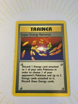 Super Energy Removal 79/102 | Base Set | Non Holo Trainer Card HP - Image 2