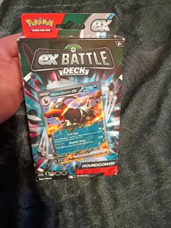 Pokemon EX Battle Deck Houndoom TCG 60 Card Sealed Trading Card New Box - Image 1