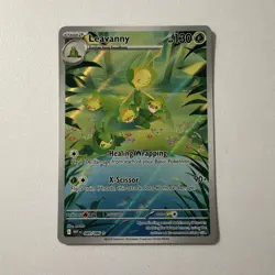 Pokemon TCG Leavanny 089/086 IR White Flare Illustration Rare Holo Card English - Image 1