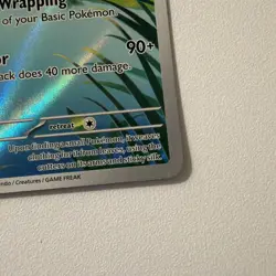 Pokemon TCG Leavanny 089/086 IR White Flare Illustration Rare Holo Card English - Image 3