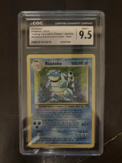 Blastoise 003/034 Trading Card Game Classic Holo - Image 1