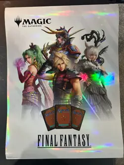 MTG Final Fantasy Foil Promo Poster All Commanders - Image 1