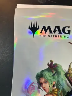 MTG Final Fantasy Foil Promo Poster All Commanders - Image 5