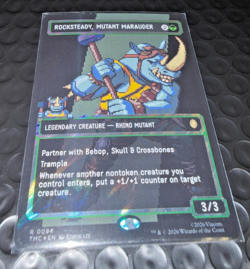 MTG English Rocksteady, Mutant Marauder (Borderless) (Surge Foil) NM Foil - Image 1
