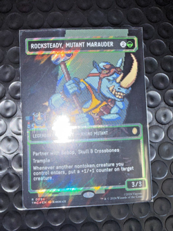 MTG English Rocksteady, Mutant Marauder (Borderless) (Surge Foil) NM Foil - Image 2