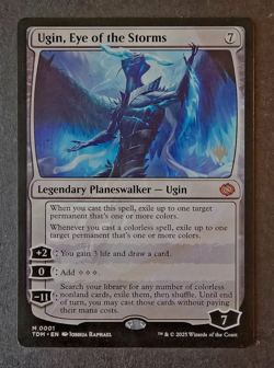 MTG Magic the Gathering UGIN, EYE OF THE STORMS - Promo Pack Stamped - Image 1