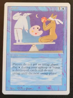 Stasis Revised Edition MTG Mod Play Magic The Gathering - Image 1