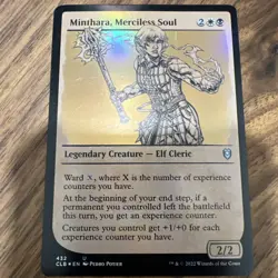 Minthara, Merciless Soul (Showcase) #432 (Foil) (NM) Baldur's Gate CLB MTG - Image 1