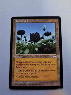 MTG: Lotus Vale (NM): Weatherlight (S) - Image 1