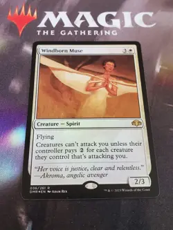 MTG. Windborn Muse. Foil. Dominaria Remastered. Pack Fresh - Image 1