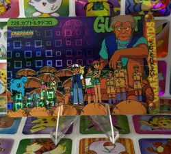 Pokemon Charizard Vintage Pocket Monsters Vending HOLO Prism Sticker 98 bandai - Image 4