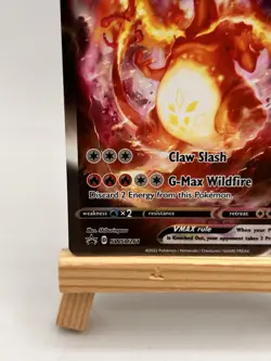 Charizard VMAX SWSH261 SWSH: Sword & Shield Promo Cards Holo Crease - Image 5