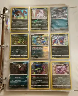 Pokemon binder full of only holo/Reverse holo cards TCG - Image 1