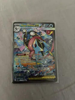 Mega Greninja ex SIR 116/086 Chaos Rising Special Illustration Rare Pokemon TCG - Image 1