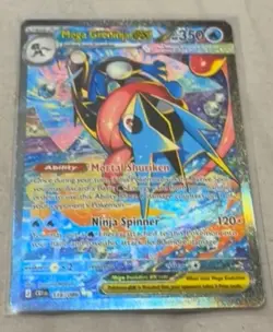Mega Greninja ex SIR 116/086 Chaos Rising Special Illustration Rare Pokemon TCG - Image 2
