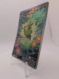 Pokemon TCG Swadloon White Flare Illustration Card 088/086 SV Rare - Image 3