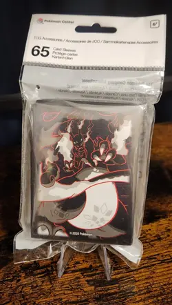 Pokemon Center TCG Gigantamax Charizard Card Sleeves (65 Sleeves) - Image 1