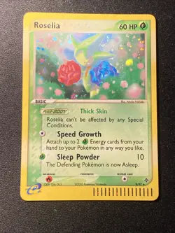 Pokemon TCG Roselia 9/97 Dragon Holo Rare Vintage 2003 E-Reader - Image 5