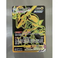 Pokemon TCG Rayquaza VMAX TG29/TG30 Secret Rare Full Art Holo ENG 320HP - Image 1