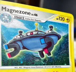 SWIRL 🔥 Magnezone Diamond Pearl Stormfront Holo Rare Pokemon 6/100 - LP 🔥 - Image 4