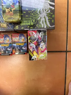 Pokemon Perfect order boost box Mega Evolution Lucario Surging Sparks Boosters - Image 2