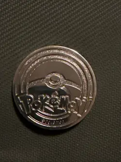 Mega Charizard X ex UPC Metal Coin - Pokemon - Image 2