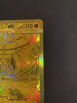 Pokemon Mega Zygarde EX 124/088 POR Gold Full Art Dragon Foil English CLEAN🔥☄ - Image 4