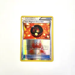 Pokemon TCG Team Magma's Great Ball Reverse Holo 31 Double Crisis LP Light Play - Image 2