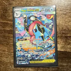 Mega Greninja EX 116/086 - Pokemon TCG Chaos Rising - SIR, NM Fresh Pull - Image 1