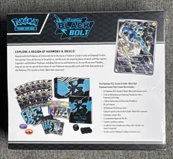 Scarlet & Violet Black Bolt Pokemon Centre Elite Trainer Box- Sealed - Image 2