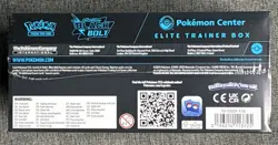 Scarlet & Violet Black Bolt Pokemon Centre Elite Trainer Box- Sealed - Image 4
