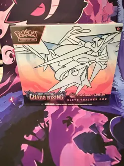 Pokemon Chaos Rising Pokemon Center Elite Trainer Box (Factory Sealed) - Image 1