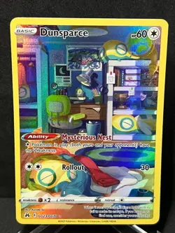 Pokemon Dunsparce GG23/GG70 Crown Zenith Galarian Gallery Holo NM - Image 1