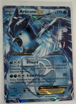 The Pokemon Company Articuno EX 25/135 Plasma Storm Ultra Rare Holo EN 2012 - Image 1