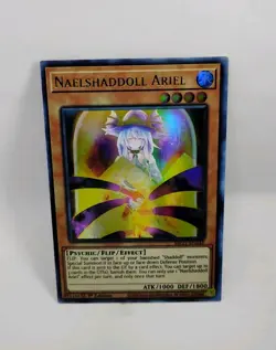 YU-GI-OH! Naelshaddoll Ariel. MP21-EN245. 1st Edition Ultra Rare Card. TCG CCG - Image 1