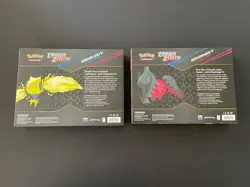 Pokemon TCG Crown Zenith Regieleki V/Regidrago V Box - 2 Boxes - 8 Booster Packs - Image 2