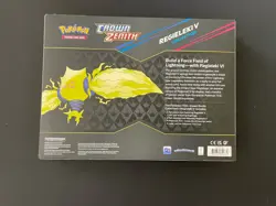 Pokemon TCG Crown Zenith Regieleki V/Regidrago V Box - 2 Boxes - 8 Booster Packs - Image 4