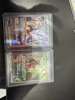 Pokemon Miraidon ex 244/198 + Koraidon ex 247/198 Full Art Lot NM - Image 1
