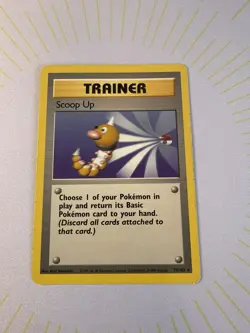 Pokemon TCG - Scoop Up - 78/102 - Unlimited Base Set - MP Rare (1999) - Image 2