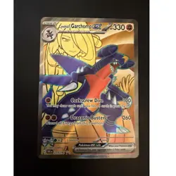Pokemon Cynthia's Garchomp ex 215/182 Destined Rivals Ultra Rare Holo - Image 1